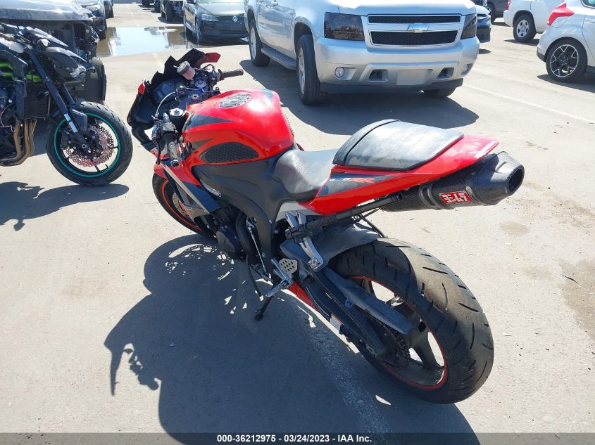 2008 HONDA CBR600 RR - JH2PC40138M100322