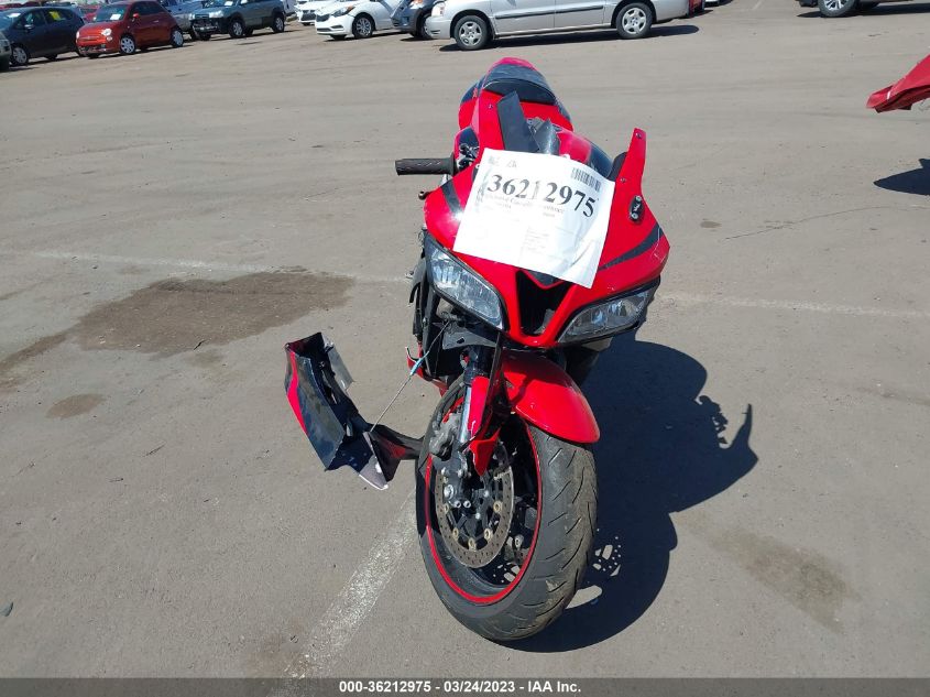 2008 HONDA CBR600 RR - JH2PC40138M100322