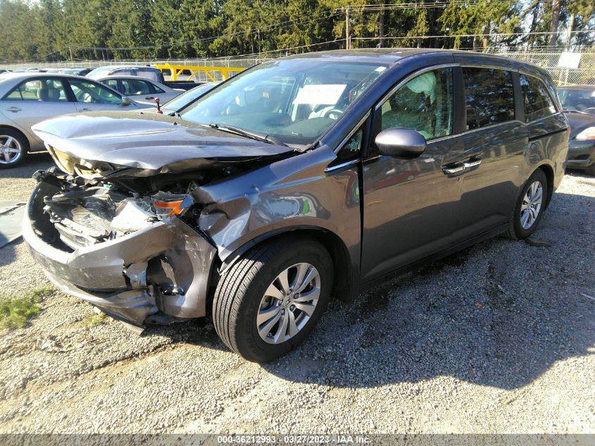 2014 HONDA ODYSSEY EX-L - 5FNRL5H66EB086542