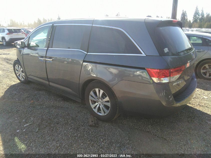 2014 HONDA ODYSSEY EX-L - 5FNRL5H66EB086542