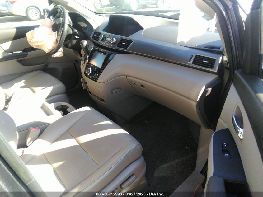 2014 HONDA ODYSSEY EX-L - 5FNRL5H66EB086542