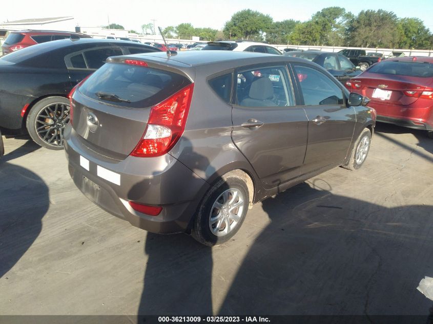 2014 HYUNDAI ACCENT GS - KMHCT5AE5EU165064