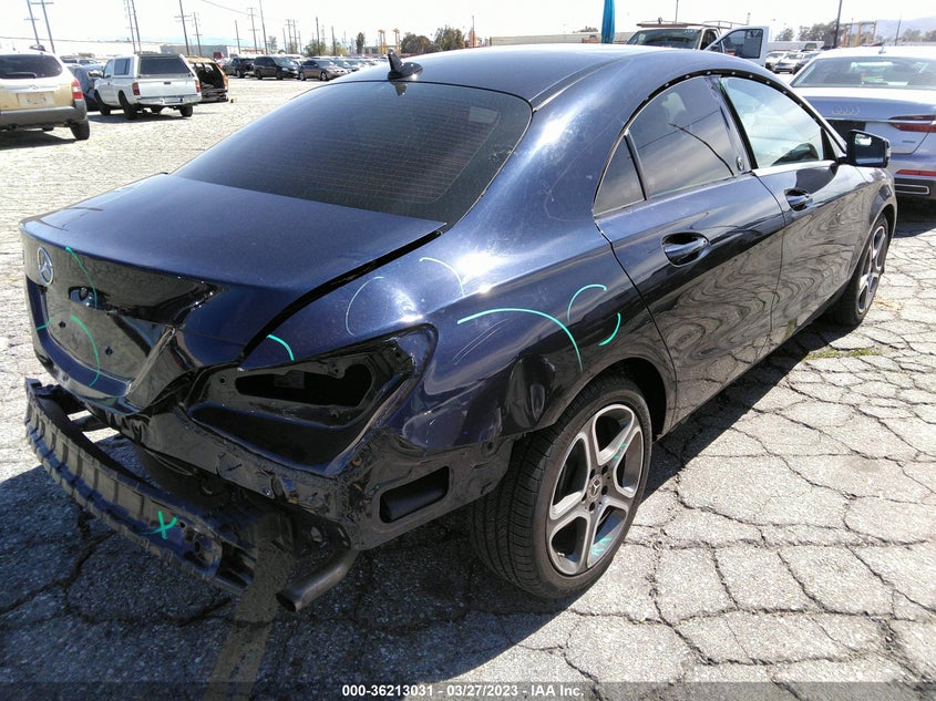 VIN WDDSJ4EB1JN695610 2018 MERCEDES-BENZ CLA CLA 250