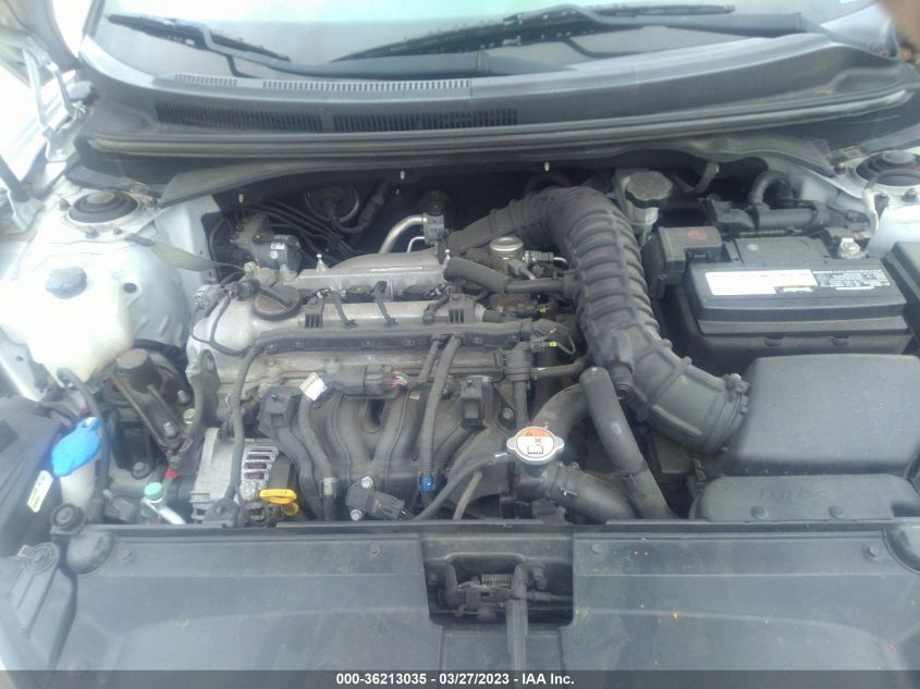 2013 HYUNDAI VELOSTER TURBO W/BLACK INT - KMHTC6AE5DU180538