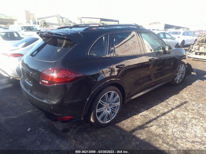 2013 PORSCHE CAYENNE GTS - WP1AD2A29DLA72595