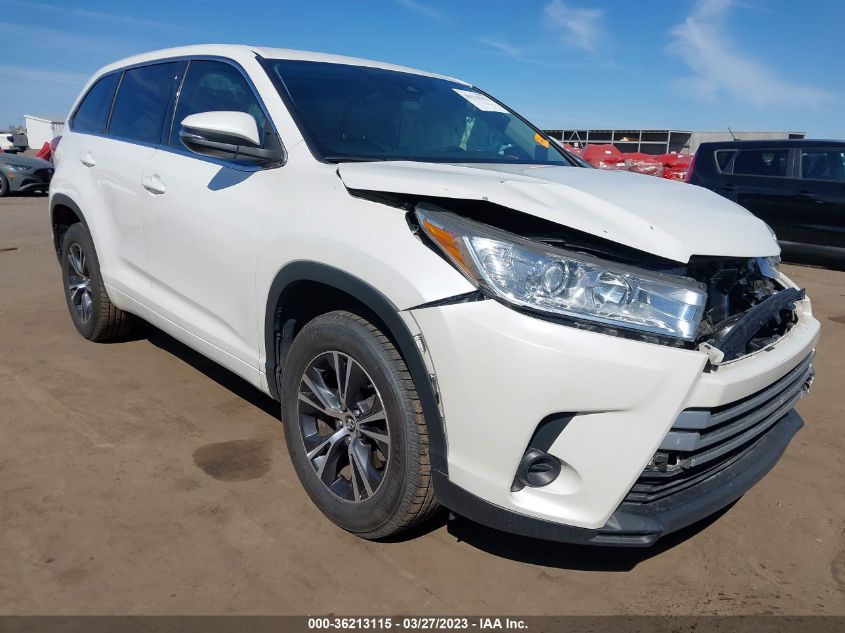 2018 TOYOTA HIGHLANDER LE - 5TDZZRFH4JS254789