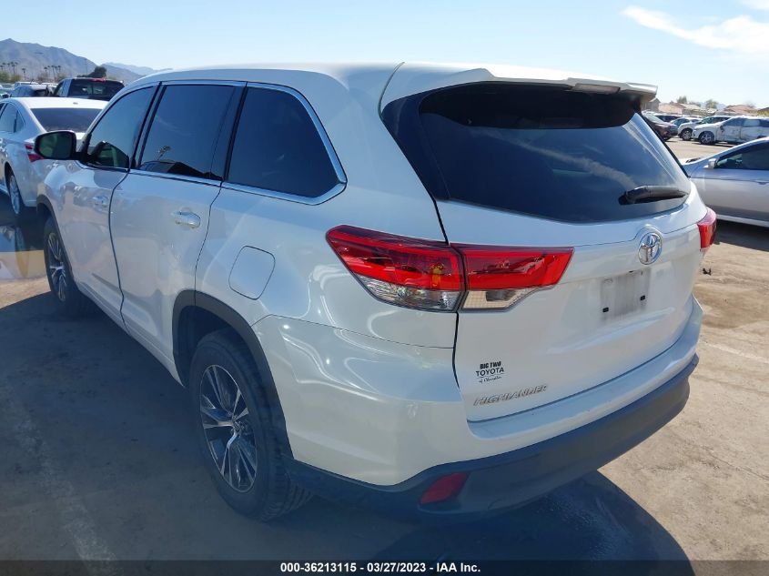 2018 TOYOTA HIGHLANDER LE - 5TDZZRFH4JS254789