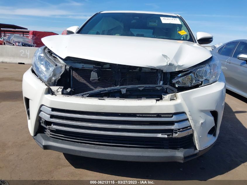 2018 TOYOTA HIGHLANDER LE - 5TDZZRFH4JS254789