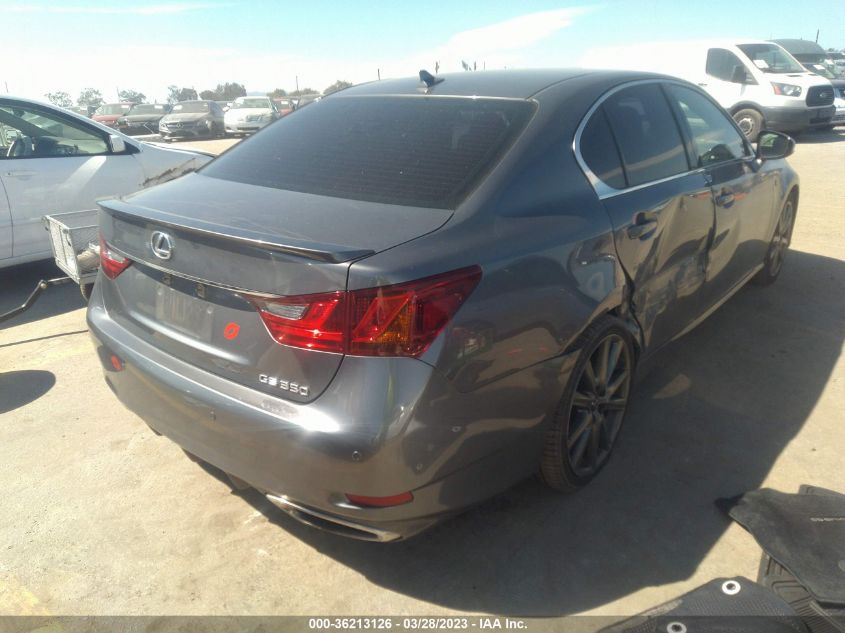 2013 LEXUS GS 350 - JTHBE1BL1D5025973