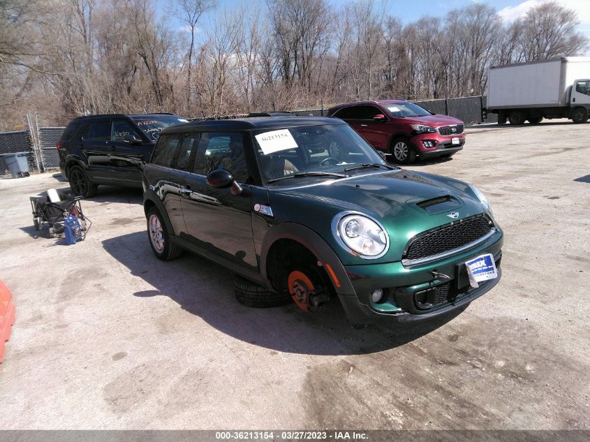 2013 MINI COOPER CLUBMAN S - WMWZG3C53DT576775