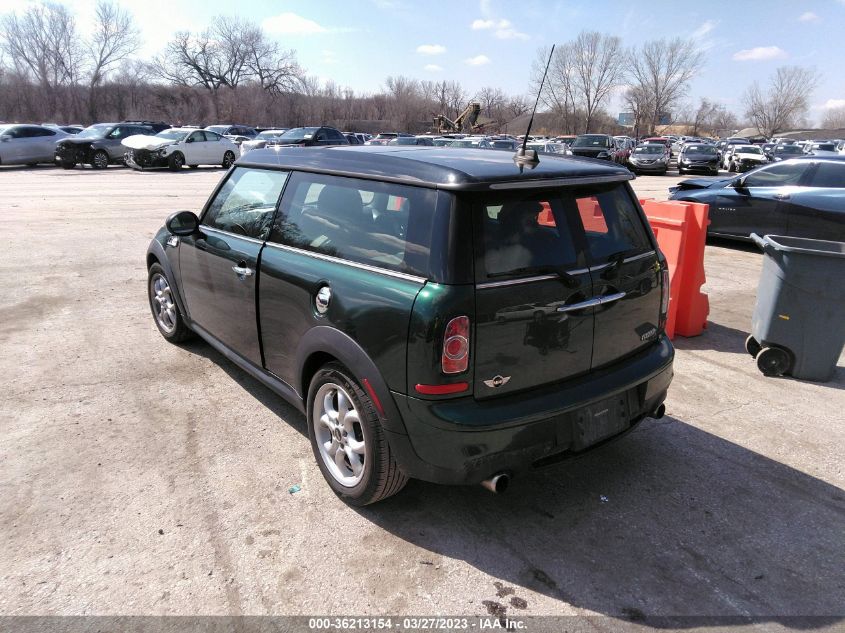 2013 MINI COOPER CLUBMAN S - WMWZG3C53DT576775