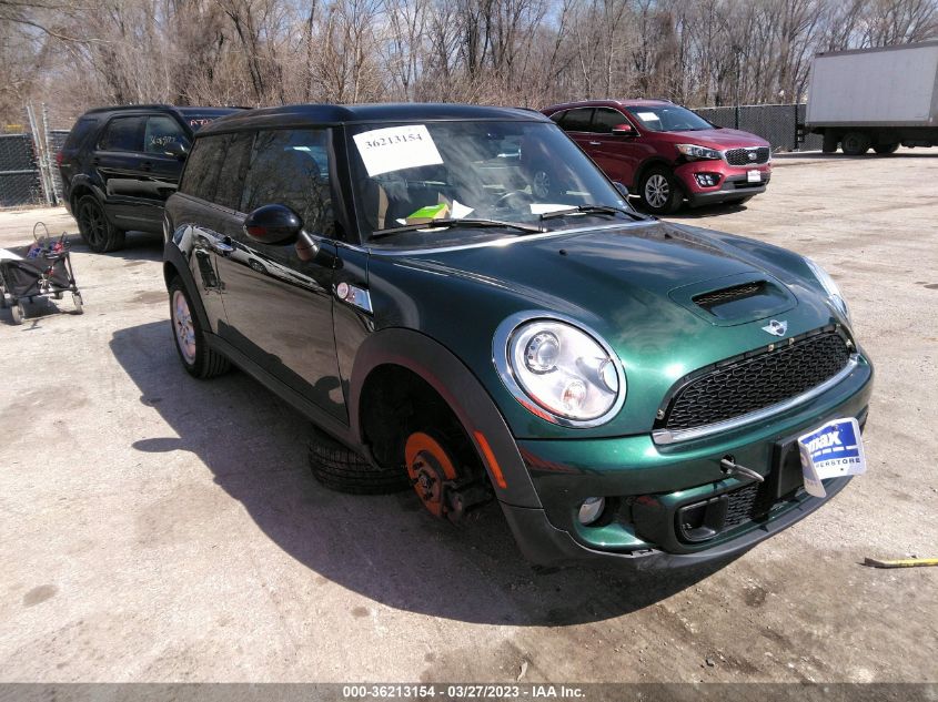2013 MINI COOPER CLUBMAN S - WMWZG3C53DT576775