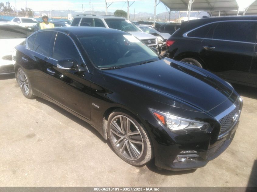 2016 INFINITI Q50 HYBRID - JN1AV7AP8GM490297