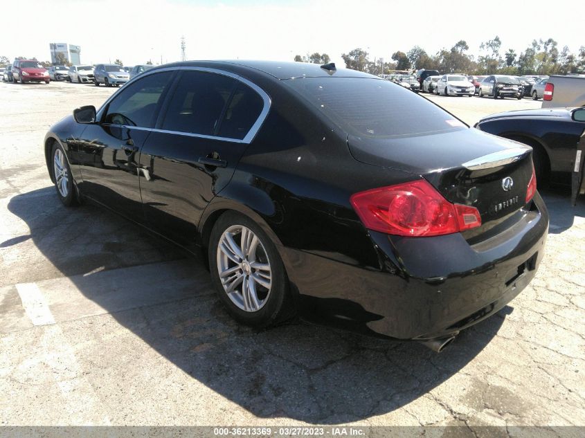 2013 INFINITI G37 SEDAN X - JN1CV6AR6DM351351