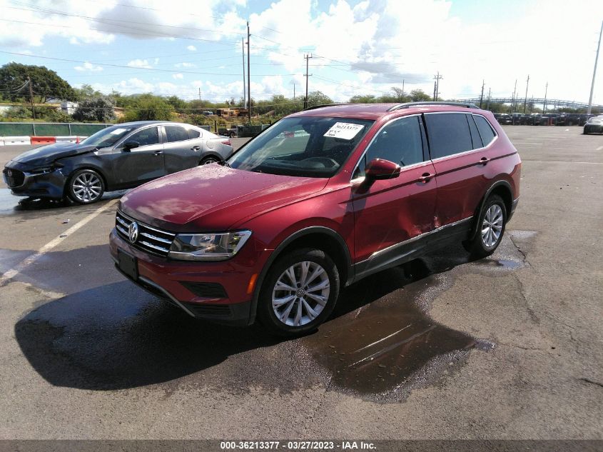 2018 VOLKSWAGEN TIGUAN SEL/SE - 3VV3B7AX0JM134101