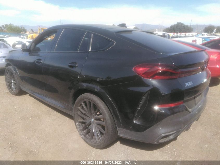 5UXCY4C03M9D93147 2021 BMW X6, photo no. 3