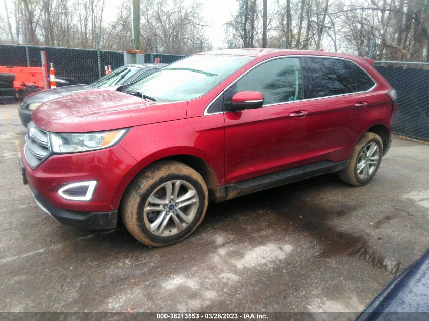 2FMPK4K9XHBB52028 2017 FORD EDGE, photo no. 2