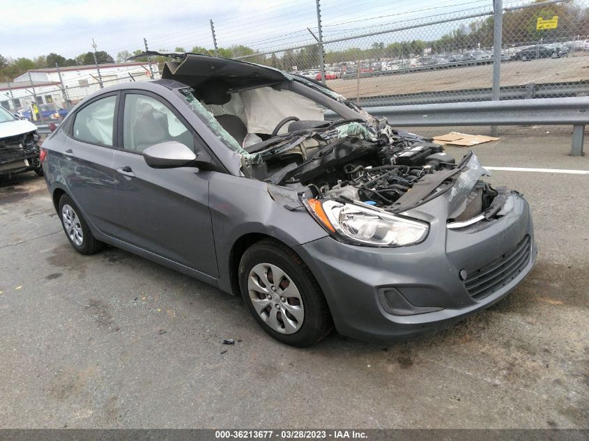 2017 HYUNDAI ACCENT SE - KMHCT4AEXHU239061