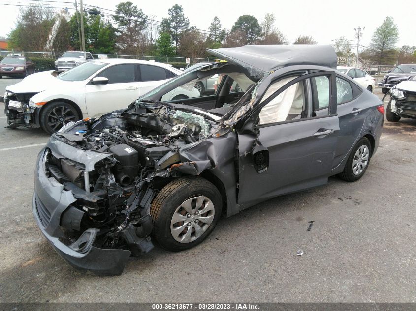 2017 HYUNDAI ACCENT SE - KMHCT4AEXHU239061