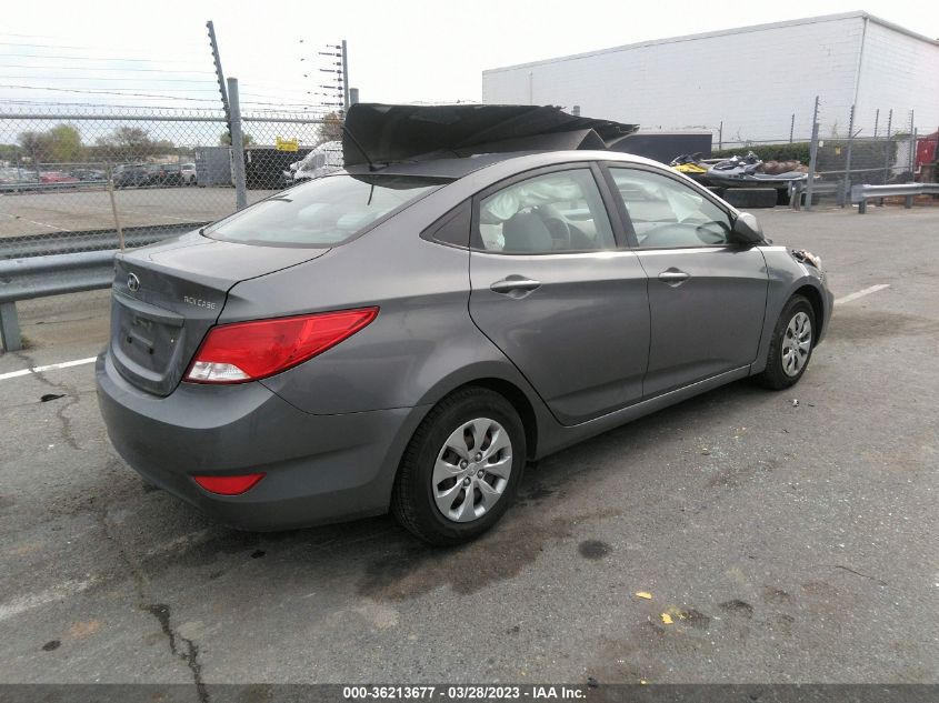 2017 HYUNDAI ACCENT SE - KMHCT4AEXHU239061