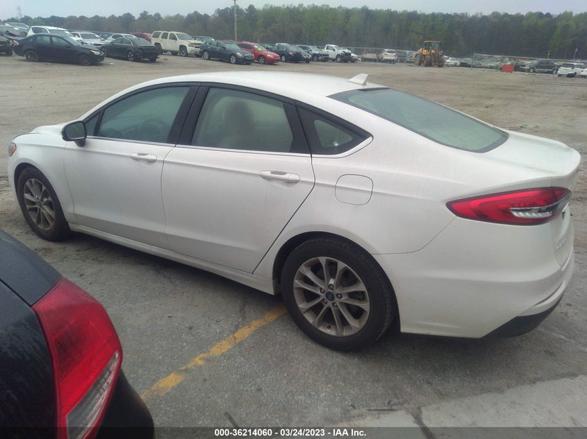 VIN 3FA6P0HD4LR159742 2020 FORD FUSION SE