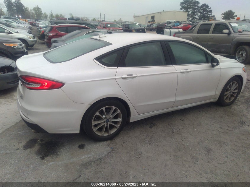 VIN 3FA6P0HD4LR159742 2020 FORD FUSION SE