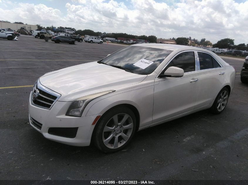 2014 CADILLAC ATS LUXURY RWD - 1G6AB5RA7E0147563