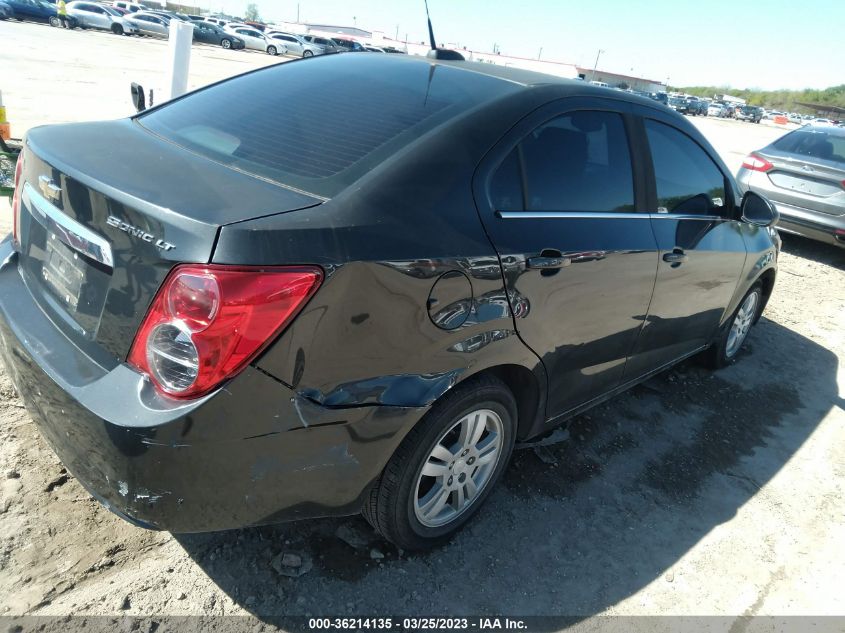 2015 CHEVROLET SONIC LT - 1G1JC5SH3F4107839