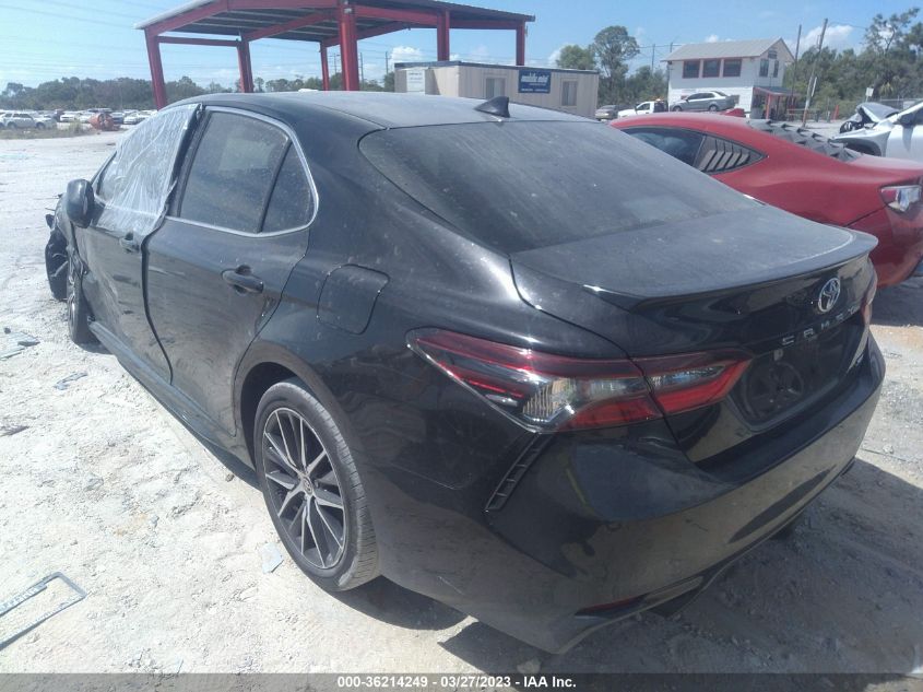 2021 TOYOTA CAMRY SE - 4T1G11AK3MU608123