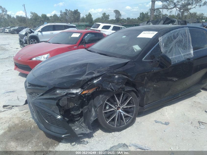 2021 TOYOTA CAMRY SE - 4T1G11AK3MU608123