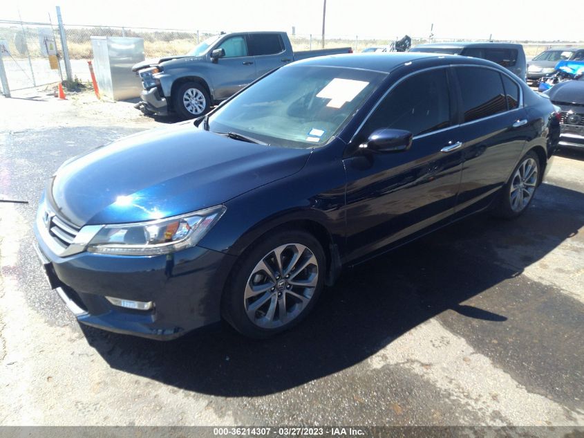 2014 HONDA ACCORD SEDAN SPORT - 1HGCR2F57EA172773