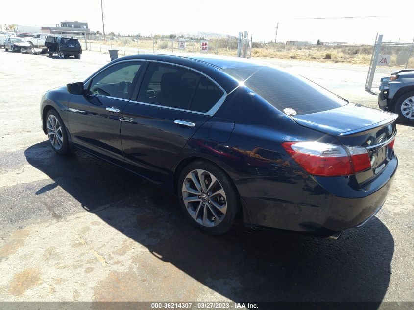 2014 HONDA ACCORD SEDAN SPORT - 1HGCR2F57EA172773