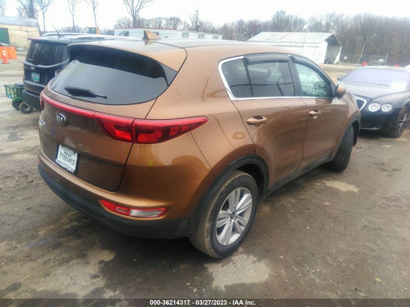 2018 KIA SPORTAGE LX - KNDPM3AC2J7307434