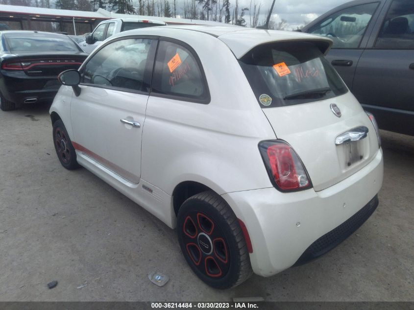 2014 FIAT 500E - 3C3CFFGEXET172891