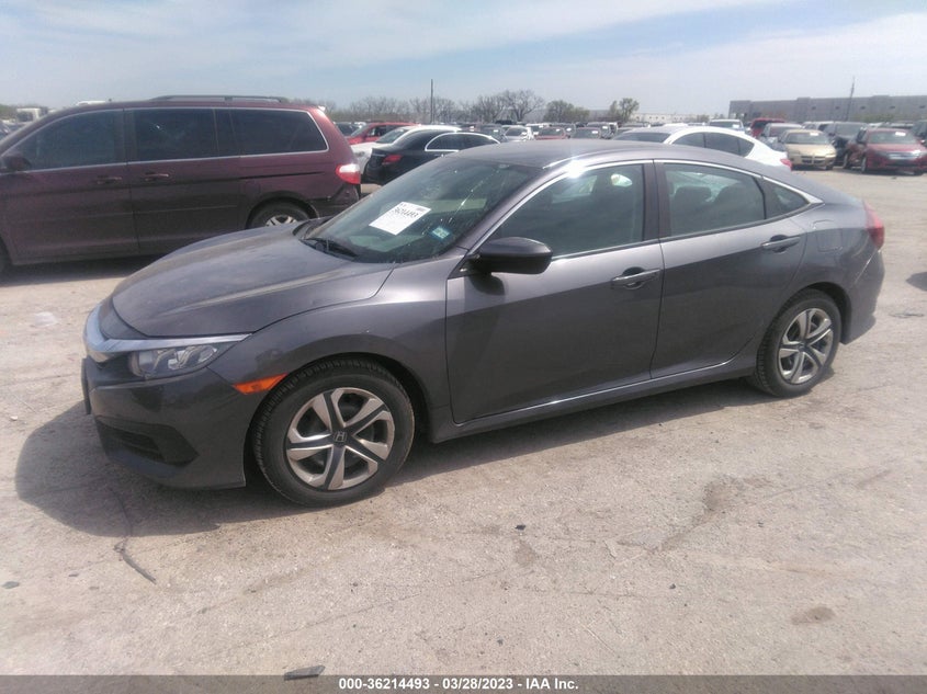 VIN 2HGFC2F5XJH569503 2018 HONDA CIVIC SEDAN LX