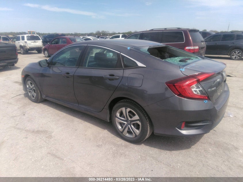 VIN 2HGFC2F5XJH569503 2018 HONDA CIVIC SEDAN LX