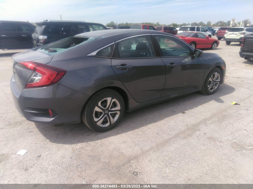 VIN 2HGFC2F5XJH569503 2018 HONDA CIVIC SEDAN LX