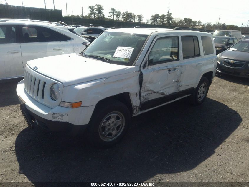 2015 JEEP PATRIOT SPORT - 1C4NJRBB7FD248625