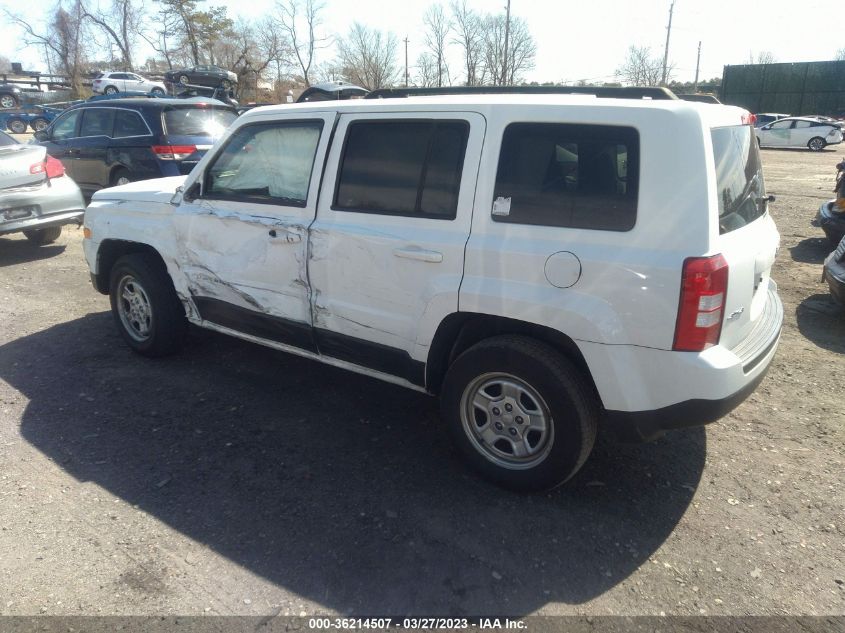 2015 JEEP PATRIOT SPORT - 1C4NJRBB7FD248625