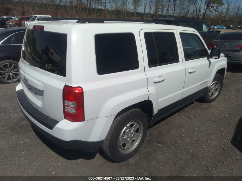 2015 JEEP PATRIOT SPORT - 1C4NJRBB7FD248625