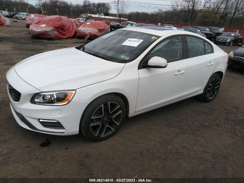 2017 VOLVO S60 DYNAMIC - YV126MFL1H2421767
