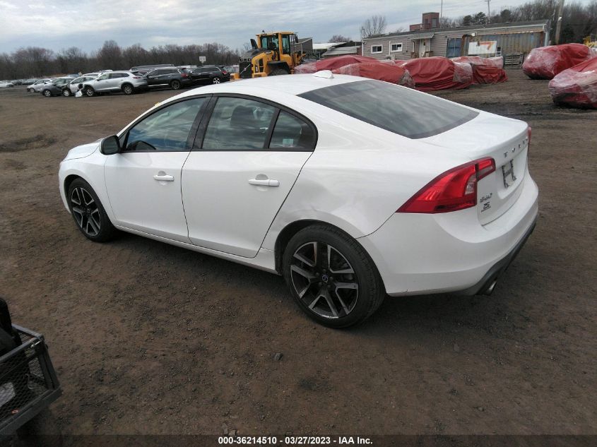 2017 VOLVO S60 DYNAMIC - YV126MFL1H2421767