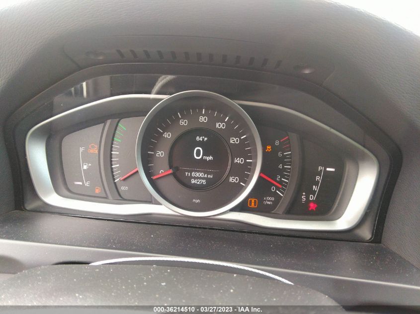 2017 VOLVO S60 DYNAMIC - YV126MFL1H2421767