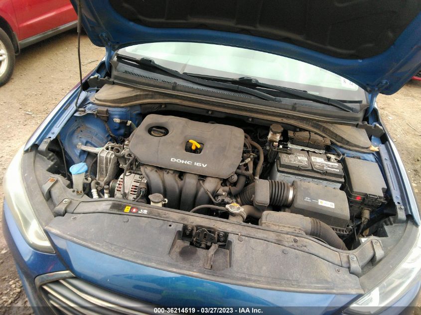 2017 HYUNDAI ELANTRA SE - 5NPD84LF6HH183825
