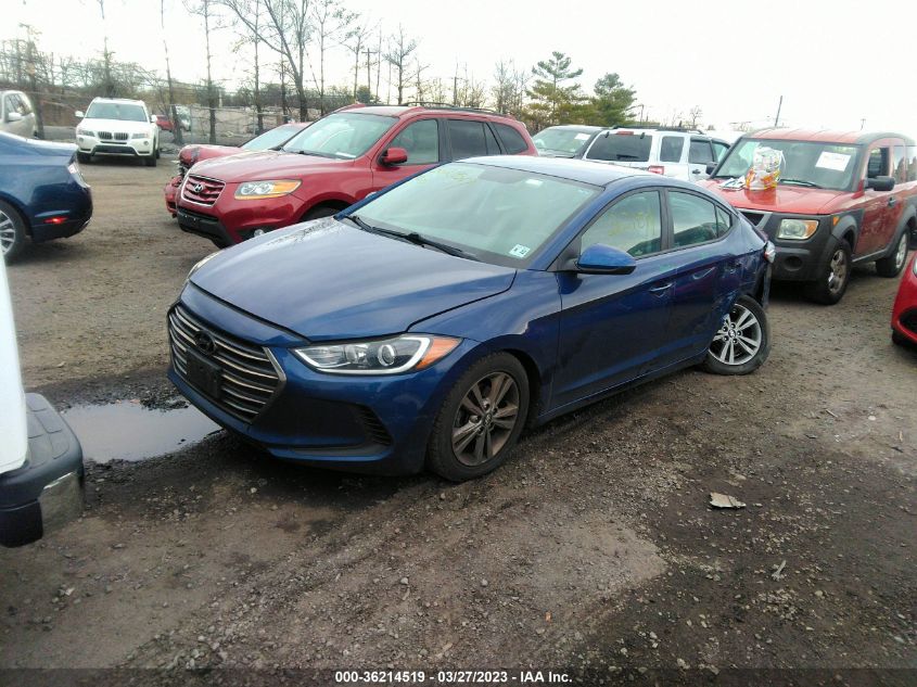 2017 HYUNDAI ELANTRA SE - 5NPD84LF6HH183825