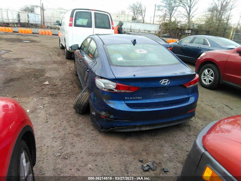 2017 HYUNDAI ELANTRA SE - 5NPD84LF6HH183825