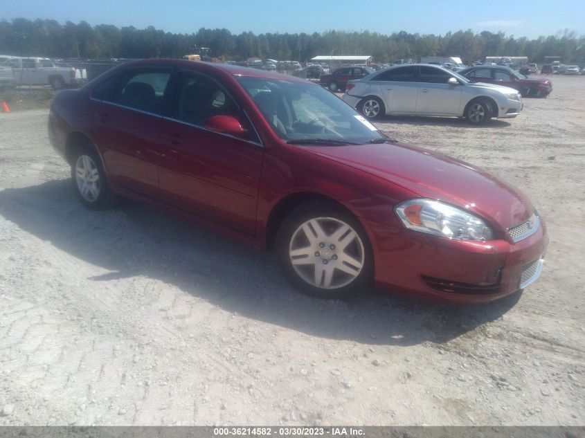 2013 CHEVROLET IMPALA LT - 2G1WG5E31D1246984