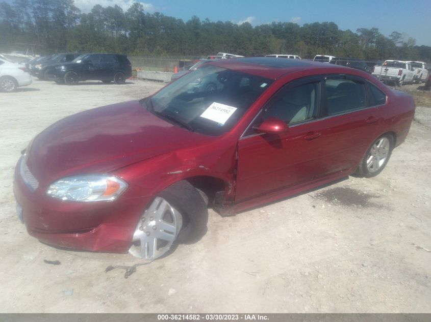 2013 CHEVROLET IMPALA LT - 2G1WG5E31D1246984