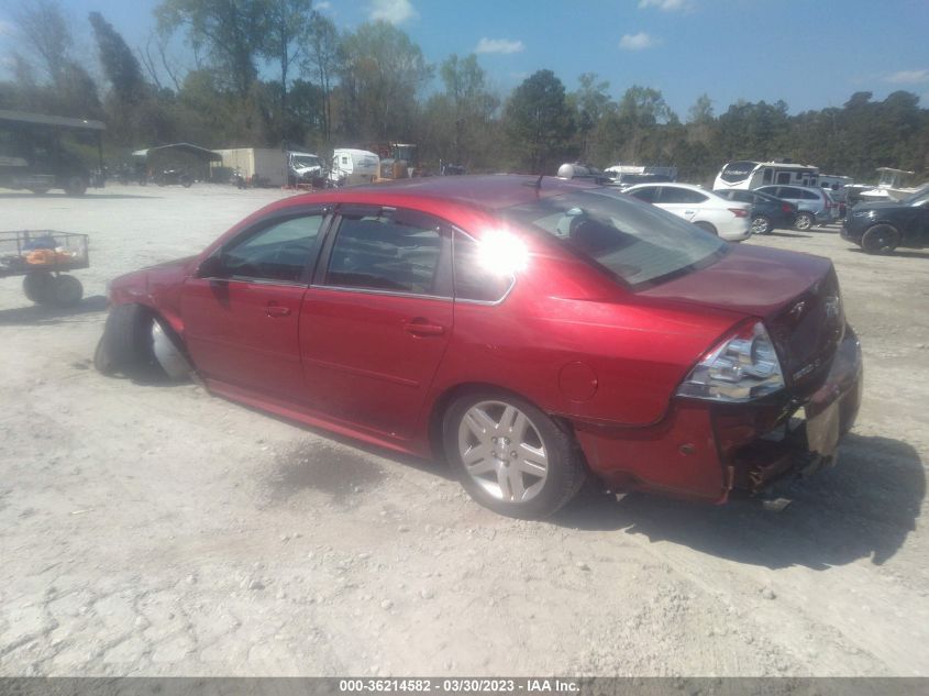 2013 CHEVROLET IMPALA LT - 2G1WG5E31D1246984