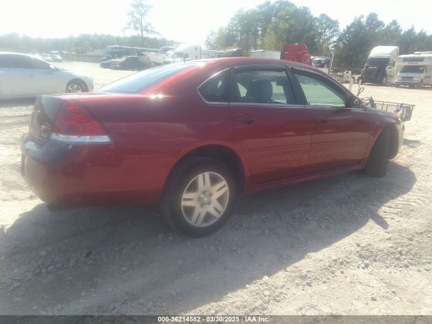 2013 CHEVROLET IMPALA LT - 2G1WG5E31D1246984